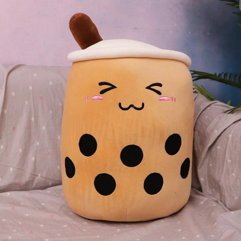 Simulation Milk Tea Cup Pillow